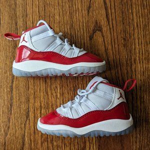 Jordan 11 Retro Cherry Toddler Shoes - Size 6C